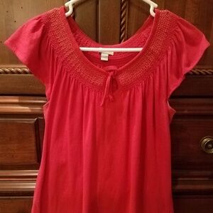 Old Navy Hot Pink Summer Tunic M